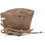Fragola PC018-10CR Γυναικείο Νεσεσέρ με Θήκες 25x8x17cm Καφέ