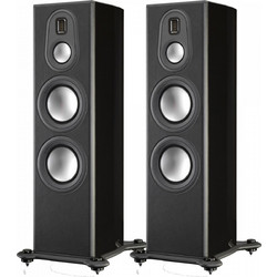 Monitor Audio PL300 II Ζεύγος Ηχείων Hi-Fi Δαπέδου 300W 3 Δρόμων Black Lacquer