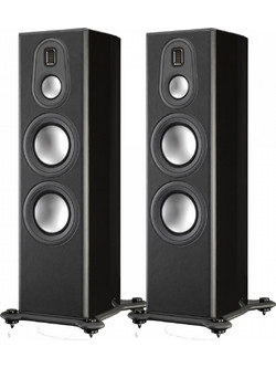 Monitor Audio PL300 II Ζεύγος Ηχείων Hi-Fi Δαπέδου 300W 3 Δρόμων Black Lacquer