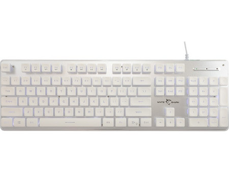 White Shark Tachi Gaming Πληκτρολόγιο White