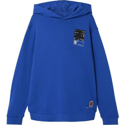 Name It Παιδικό Φούτερ με Κουκούλα Royal Blue 13231089