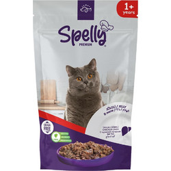 Spelly Premium Grain Free with Chicken Liver in Jelly 85gr