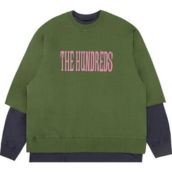The Hundreds Ανδρικό Φούτερ Πράσινο T24F202004