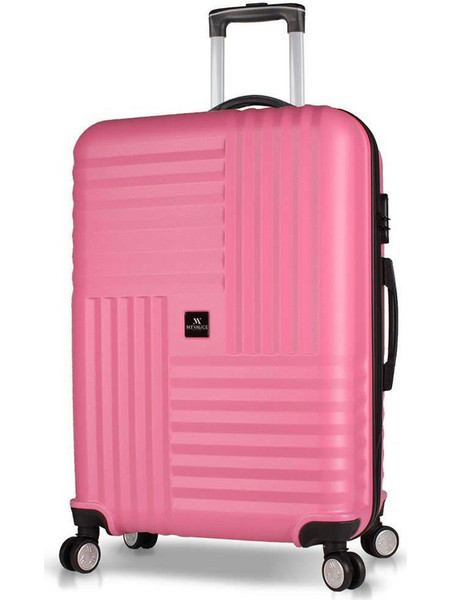 My Valise 853MYV5762 Βαλίτσα Μεγάλη 77x51x28cm με 4 Ρόδες Ροζ