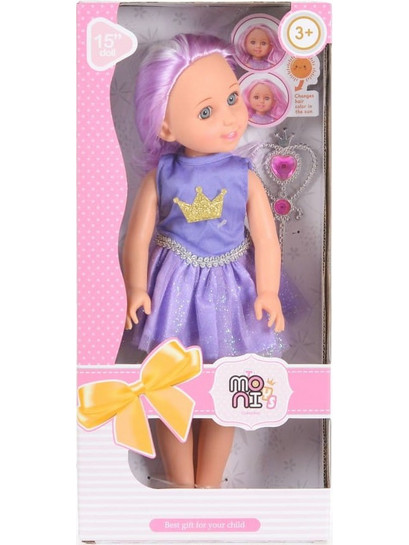 Moni Κούκλα Fairy Doll Sun Purple 38cm 1502-5
