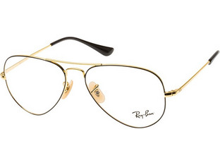 Ray-Ban RB6489 2946 Σκελετός Γυαλιών Οράσεως Μεταλλικός Χρυσός Μαύρος