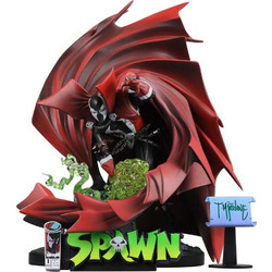 McFarlane DC Spawn Black White & Red All Over Spawn 24cm