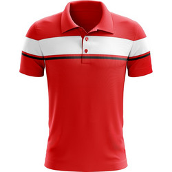 Zeus Polo Fascia Ανδρική Αθλητική Μπλούζα Polo Κόκκινη
