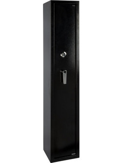 Osio OSB-1425BL Οπλοκιβώτιο Ατσάλινο 3 Θέσεων 25x25x145cm Μαύρο