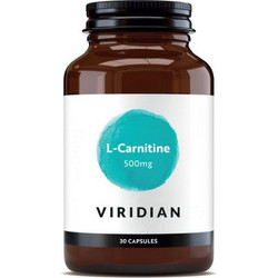 Viridian L-Carnitine 500mg 30 Κάψουλες