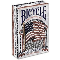Bicycle American Flag Τράπουλα Πλαστικοποιημένη Λευκή 1036202