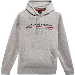 Alpinestars Ανδρικό Φούτερ με Κουκούλα & Τσέπες Γκρι 30506206