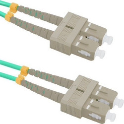 Qoltec SC/UPC-SC/UPC Καλώδιο Οπτικής Ίνας 10m Grey 54356