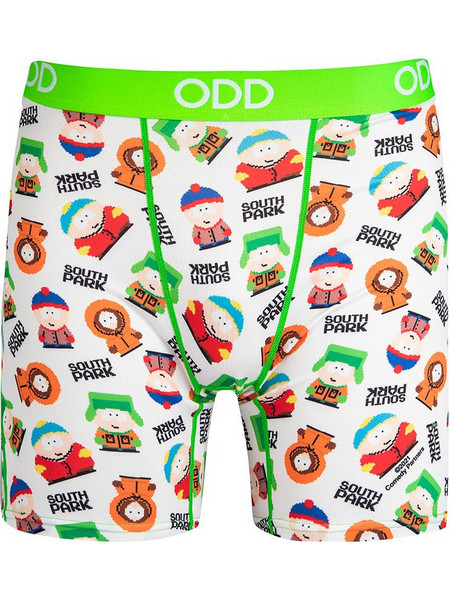 ODD SOX South Park 8 Ανδρικό Μποξεράκι Λευκό XU10140MBB