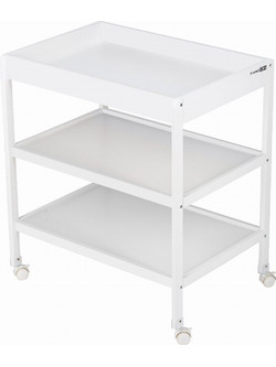 FreeON Mila Βάση Αλλαξιέρας Μωρού Ξύλινη 86x76cm Λευκή