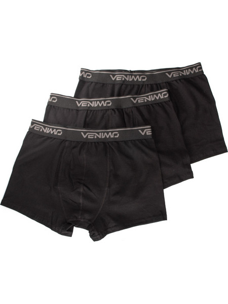 Venimo Ανδρικά Μποξεράκια Σετ 3Pack Μαύρα 219MBO-753