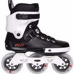 Powerslide Next Core Black 100 Inline Αυξομειούμενα Rollers Ενηλίκων Λευκά Μαύρα 19.908436