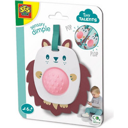SES Creative Tiny Talents Sensory Σκατζόχοιρος Κουδουνίστρα για 6+ Μηνών