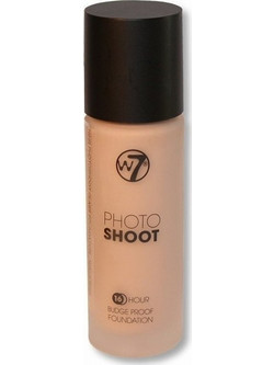 W7 Cosmetics 16hr Photoshoot Glass Natural Beige Liquid Foundation 28ml