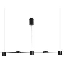 Home Lighting SE LED 32 Piedra Κρεμαστό Φωτιστικό Οροφής Πολύφωτο LED Μαύρο