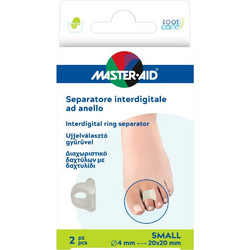 Master Aid Interdigital Ring Separator Διαχωριστικό Δαχτύλων για Κάλους Small 2τμχ