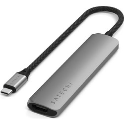 Satechi 6-in-1 Slim USB-C Docking Station με HDMI 4K