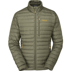 Rab Microlight Ανδρικό Μπουφάν Χειμωνιάτικο Puffer Χακί QDB-16-LKH-MED