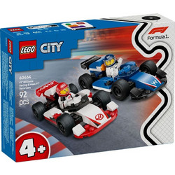 Lego City F1 Williams Racing & Haas F1 Race Cars για 4+ Ετών 60464