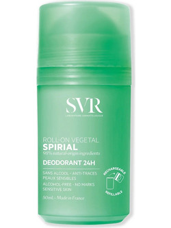SVR Spirial Αποσμητικό Roll On 24h Χωρίς Αλουμίνιο 50ml