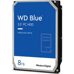 Western Digital Blue 8TB HDD Σκληρός Δίσκος 3.5" Sata 3 5640rpm με 256MB Cache