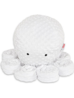 Bobono Χταπόδι Polka Dot Minky Λευκό 75cm