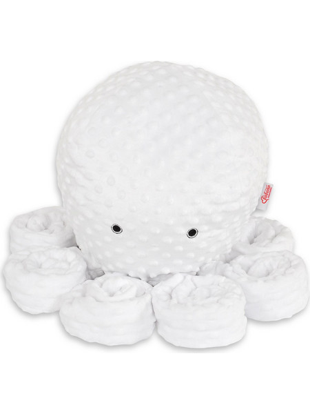 Bobono Χταπόδι Polka Dot Minky Λευκό 75cm