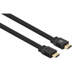 Manhattan Καλώδιο HDMI 2.0 HDMI Male to HDMI Male 5m Black