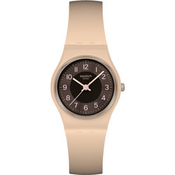 Swatch Ανδρικό Ρολόι με Μπεζ Λουράκι LT104