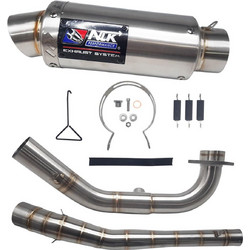 NLK Performance Σετ Εξάτμισης για Yamaha Crypton X 135 35X38X58
