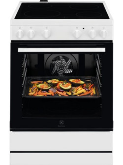 Electrolux LKR62000CW Κουζίνα Ηλεκτρική 73lt με Επαγωγικές Εστίες 59.6cm