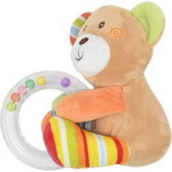 Lorelli Bear Υφασμάτινη Κουδουνίστρα για Νεογέννητα 10191370001
