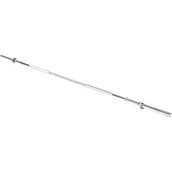 Spokey Arteus Ίσια Μπάρα 9.1kg Φ28mm 183cm με Βιδωτά Κολάρα