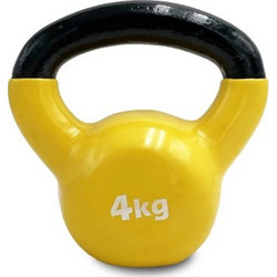 Ligasport OEKBE3321-4 Kettlebell Βινυλίου 4kg