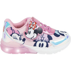 Cerda Minnie Παιδικά Sneakers με Φωτάκια Ροζ Γαλάζια 2300006759