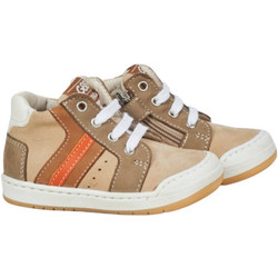 GBB Hiago Παιδικά Sneakers Μποτάκια Μπεζ Καφέ AJ253-23