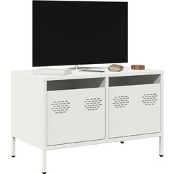 vidaXL Έπιπλο Τηλεόρασης Μεταλλικό N / A Μ68xΠ39xΥ43.5cm 851237