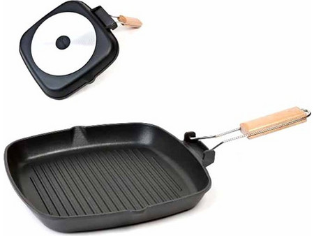 Homestyle Σχαροτήγανο Αλουμινίου Αντικολλητικό 28x28cm BB1028