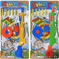 ToyMarkt Σετ Παιδικό Όπλο με Σφαίρες Μαλακές & Πλαστικές 88849