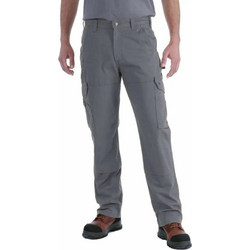 Carhartt Ανδρικό Παντελόνι Cargo Κανονική Εφαρμογή Γκρι B342-GVL