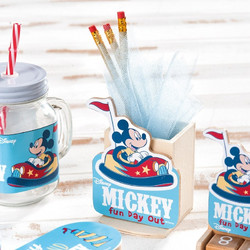 Parisis Μπομπονιέρα Βάπτισης Μολυβοθήκη Mickey Mouse από Ξύλο NA2123