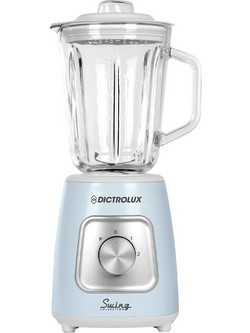 Dictro Lux DX-2103 Μπλέντερ με Γυάλινη Κανάτα 1.5lt 1000W Μπλε