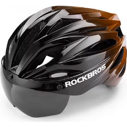 Rockbros 5907769373404 Κράνος Ποδηλάτου Δρόμου / Πόλης Μαύρο Καφέ