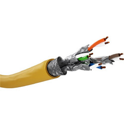 Goobay S/FTP Cat.8.1 Καλώδιο Δικτύου Ethernet 100m Yellow 61128