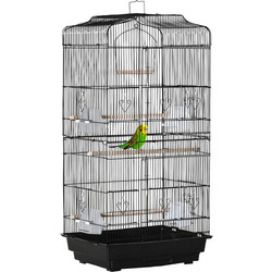 PawHut Κλουβί Πτηνών 46.5x35.5x92cm D10-018V01BK